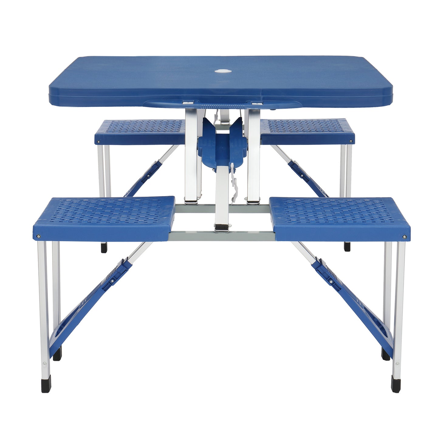 Blue Camping Table And Chairs