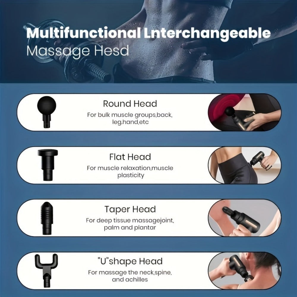 Portable USB Rechargeable Small Massage Gun