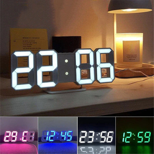 Digital 3D LED Desk Alarm Clock